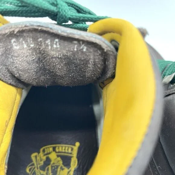 Jim Green Razorback Boots In Brown Men Size 7.5 - Picture 15 of 15